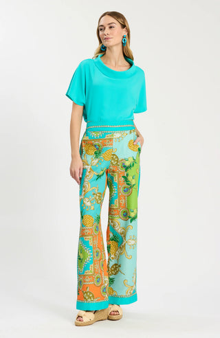 Gianna Positano Cotton Linen Pant