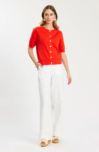 Kit Cotton Blend Cardigan Grenadine