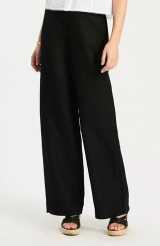 Giana Linen Viscose Pant Black