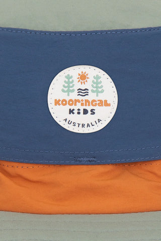 Boys Cougal Wide Brim Hat Sage