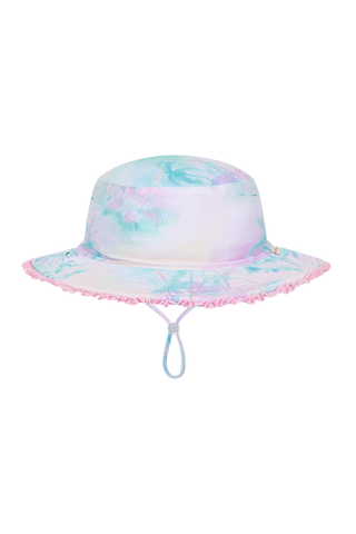 Girls Mia Wide Brim Hat Blue