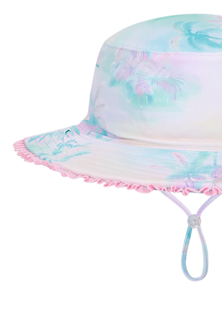 Girls Mia Wide Brim Hat Blue