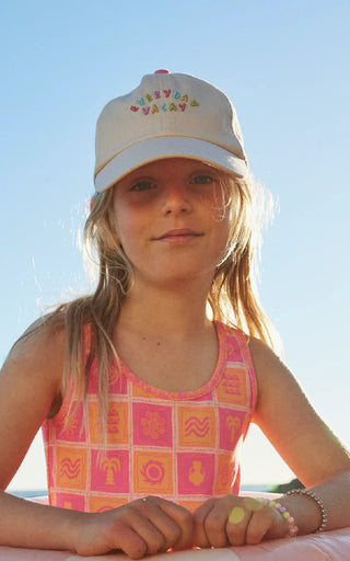 Girls Brooke Cap Ivory