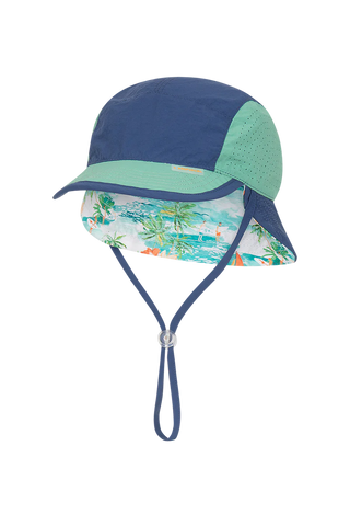 Baby Boys Walker Legionnaire Hat Teal