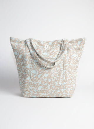 Terry Beach Bag Taupe Caribbean