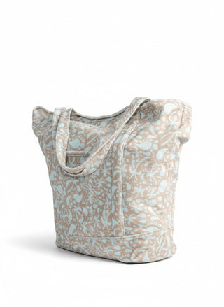 Terry Beach Bag Taupe Caribbean