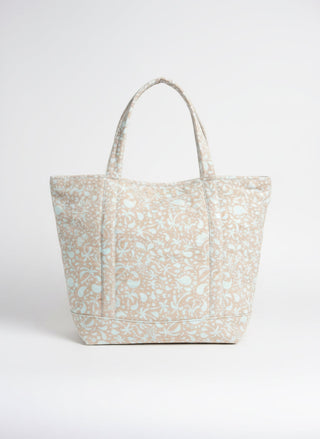 Terry Beach Bag Taupe Caribbean