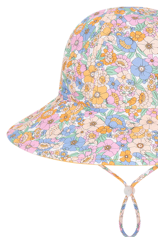 Girls Meadow Wide Brim Hat Multi
