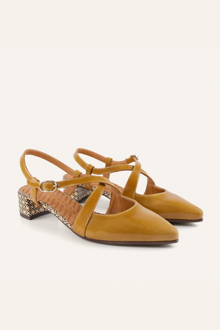 Hesana Patten Brown Heel