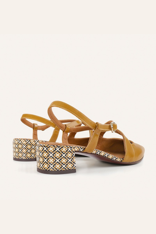 Hesana Patten Brown Heel