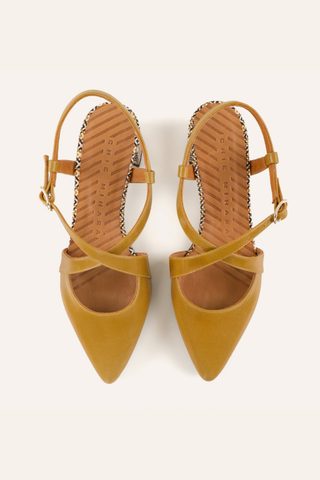 Hesana Patten Brown Heel