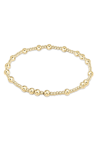Hope Unwritten 4mm Bead Bracelet Gold