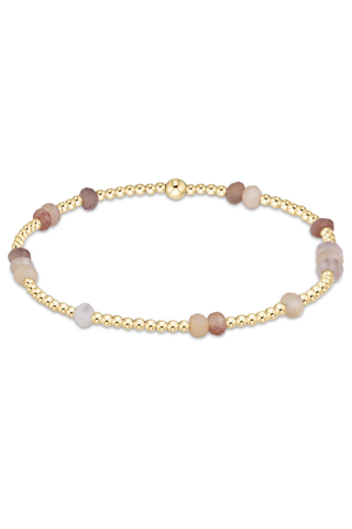 Hope Unwritten Gemstone 4mm Bracelet Botswana Agate