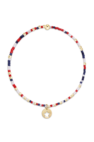 Hope Unwritten Bracelet Firecracker Star Small Gold Disc