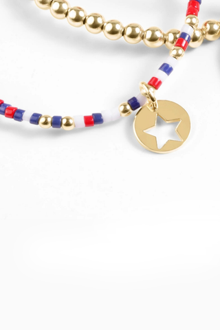Hope Unwritten Bracelet Firecracker Star Small Gold Disc