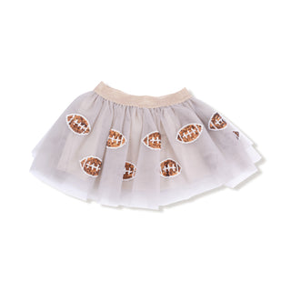 Football Oatmeal Tutu Skirt