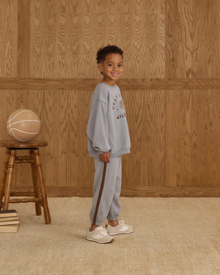 Relaxed Jogger Dusty Blue
