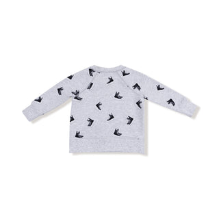 Hockey Raglan Sweatshirt & Jogger Set
