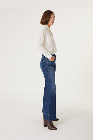 Claudia Flare Blue Mood Jean