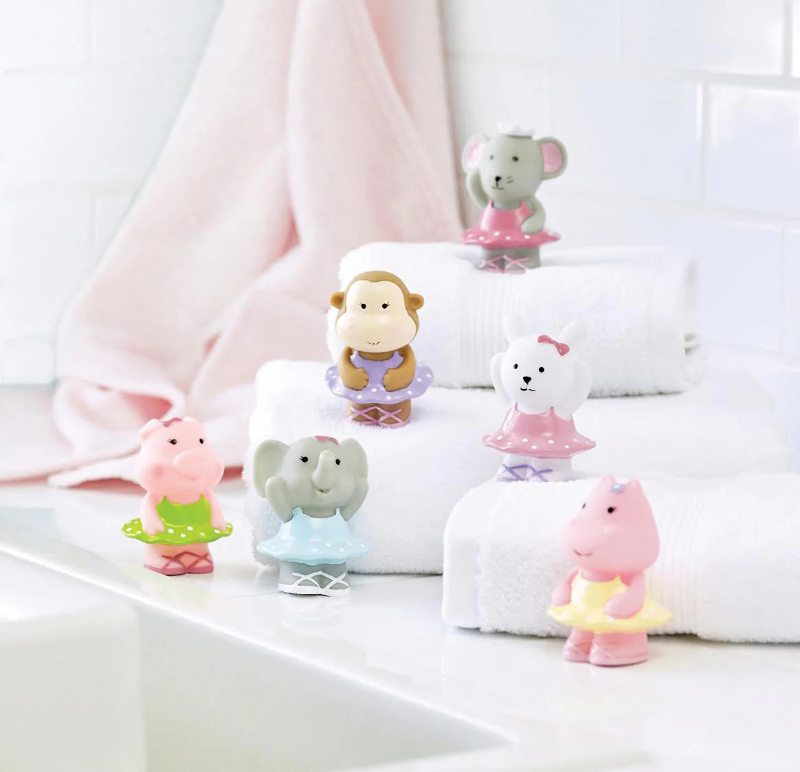 Elegant Baby Ballet Party Squirtie Baby Bath Toys