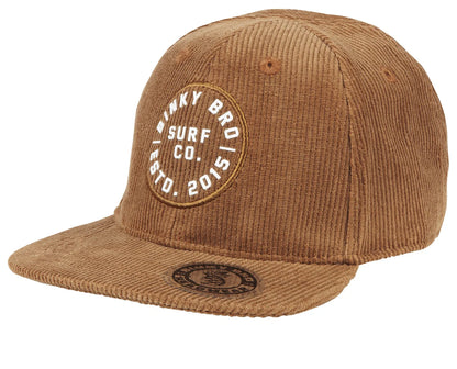 BinkyBro Brown Corduroy SnapBack Bintangs