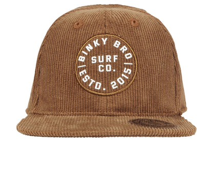 BinkyBro Brown Corduroy SnapBack Bintangs