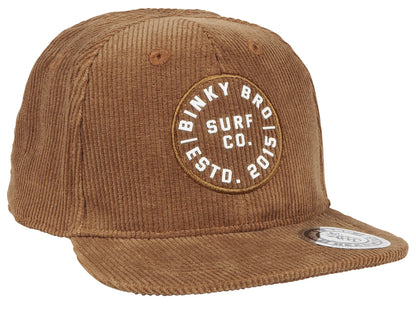 BinkyBro Brown Corduroy SnapBack Bintangs