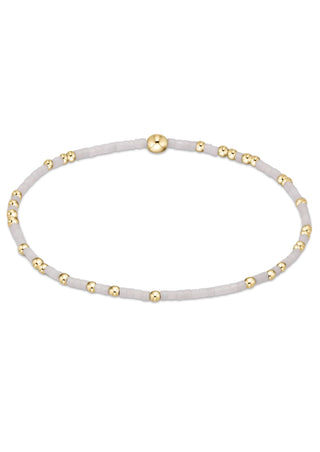 Gameday Hope Unwritten Bracelet White