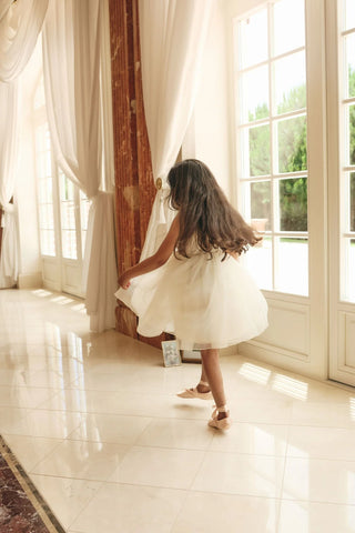 Adalyn Dress Parchment