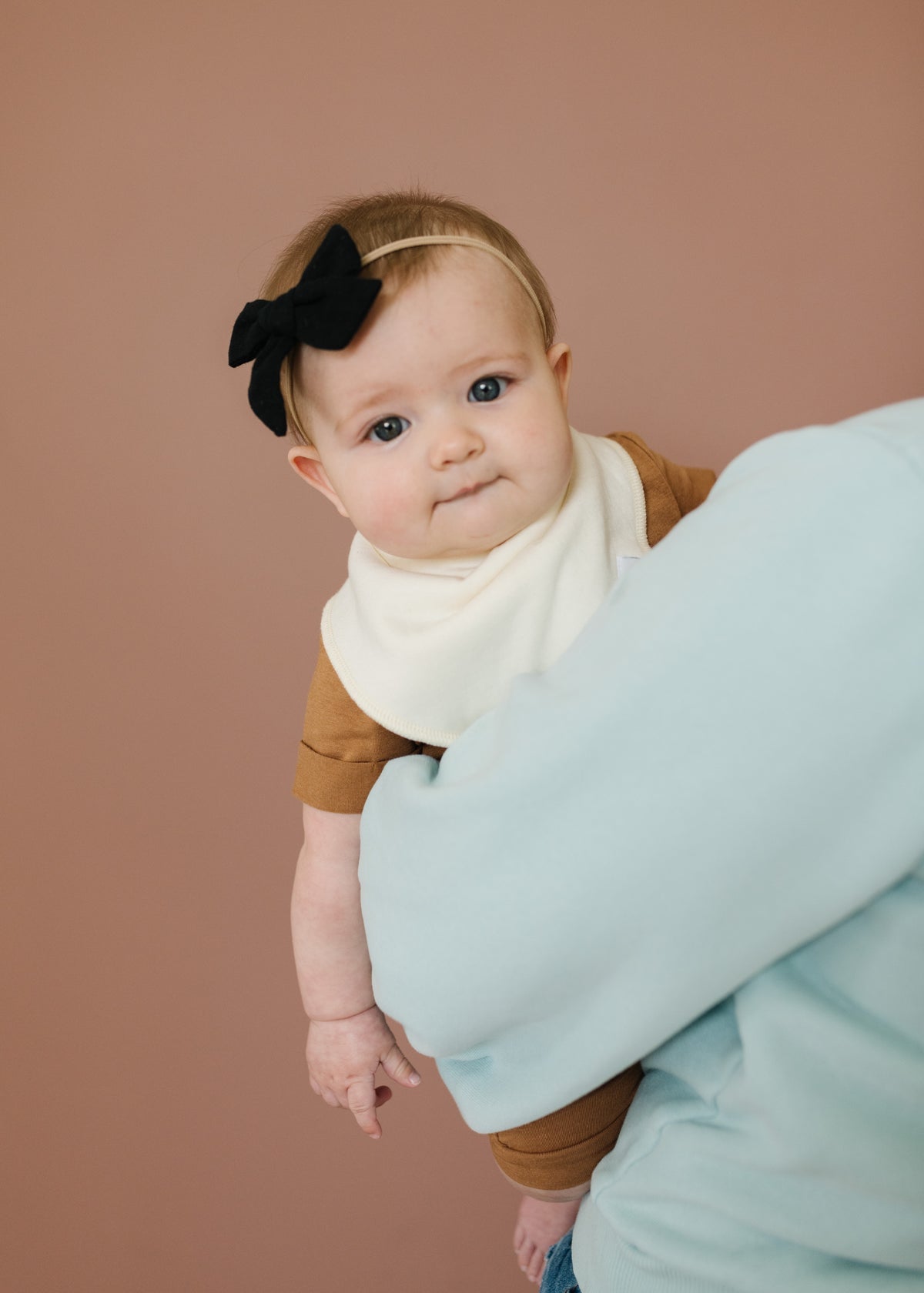 Copper pearl Aussie
Baby Bandana Bibs