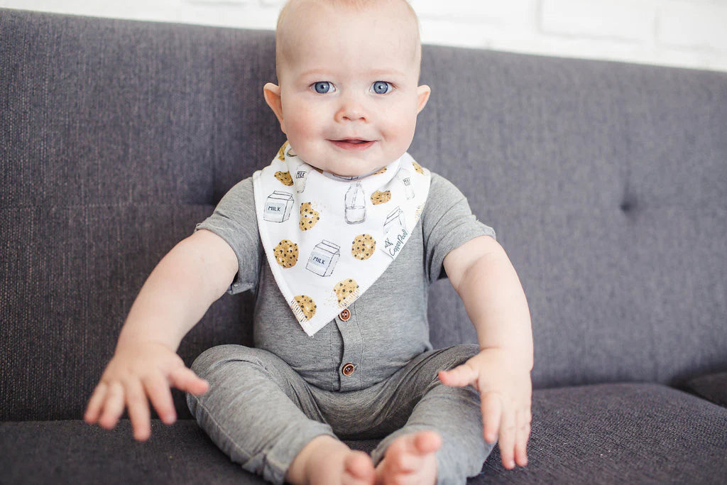 Copper Pearl Chip
Baby Bandana Bibs