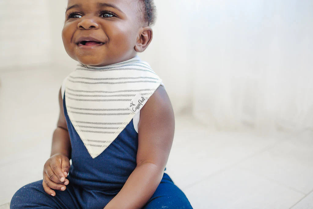 Copper Pearl Chip
Baby Bandana Bibs