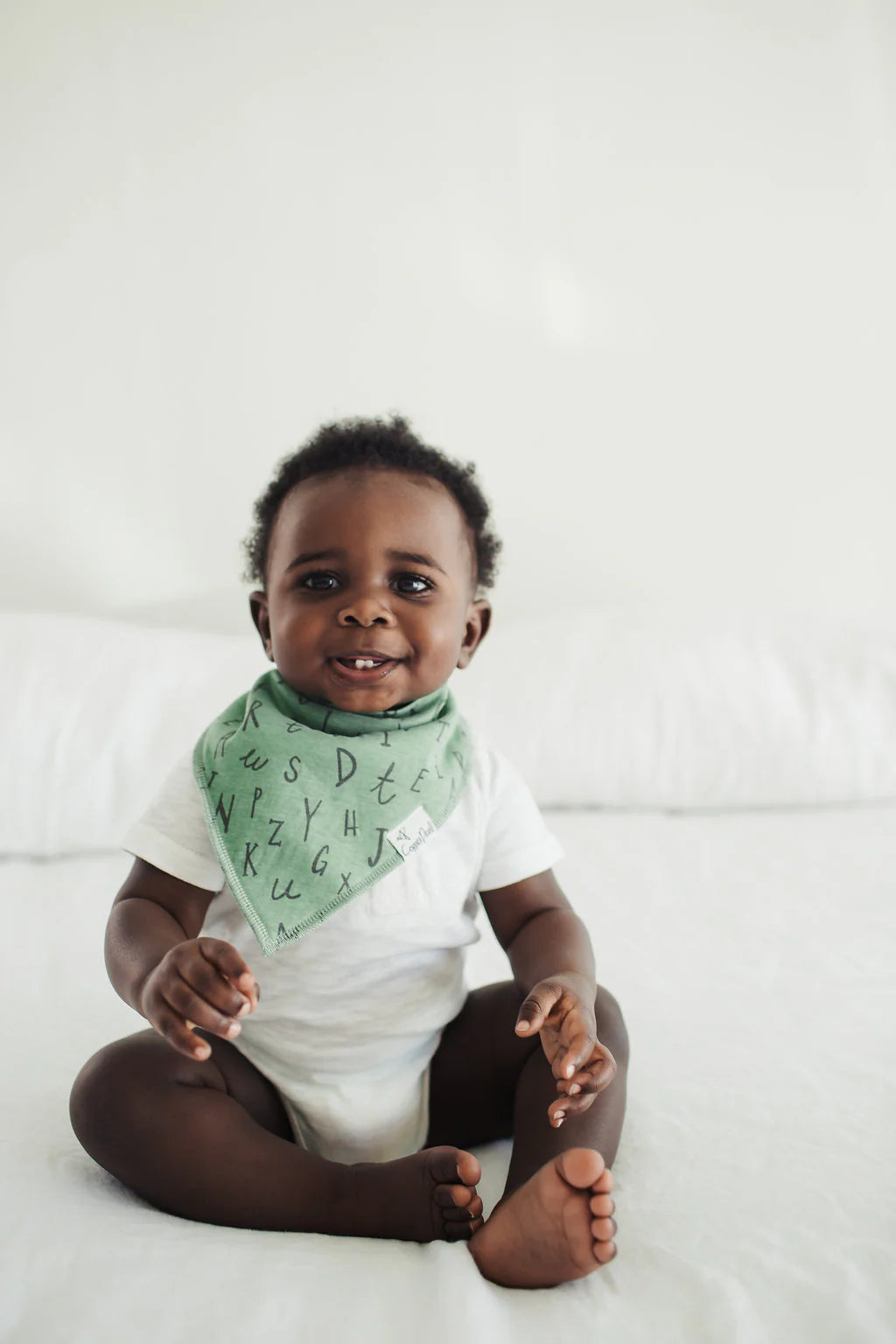 Copper Pearl Chip
Baby Bandana Bibs