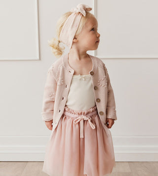 Gracie Cardigan Shell Pink