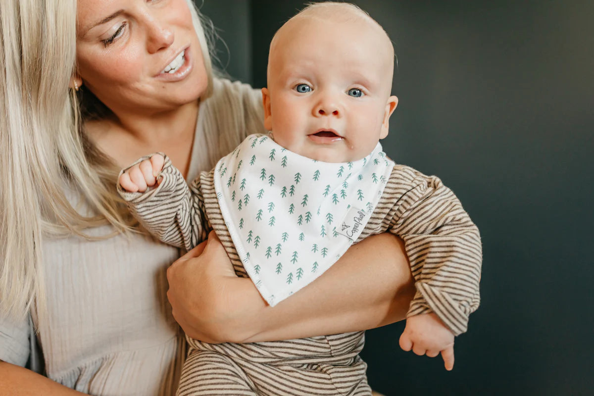 Copper Pearl Atwood
Baby Bandana Bibs