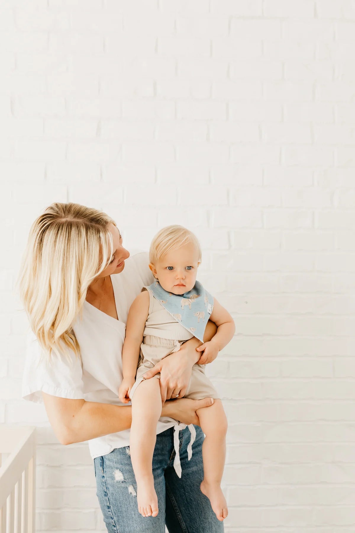 Copper Pearl Peanut
Baby Bandana Bibs