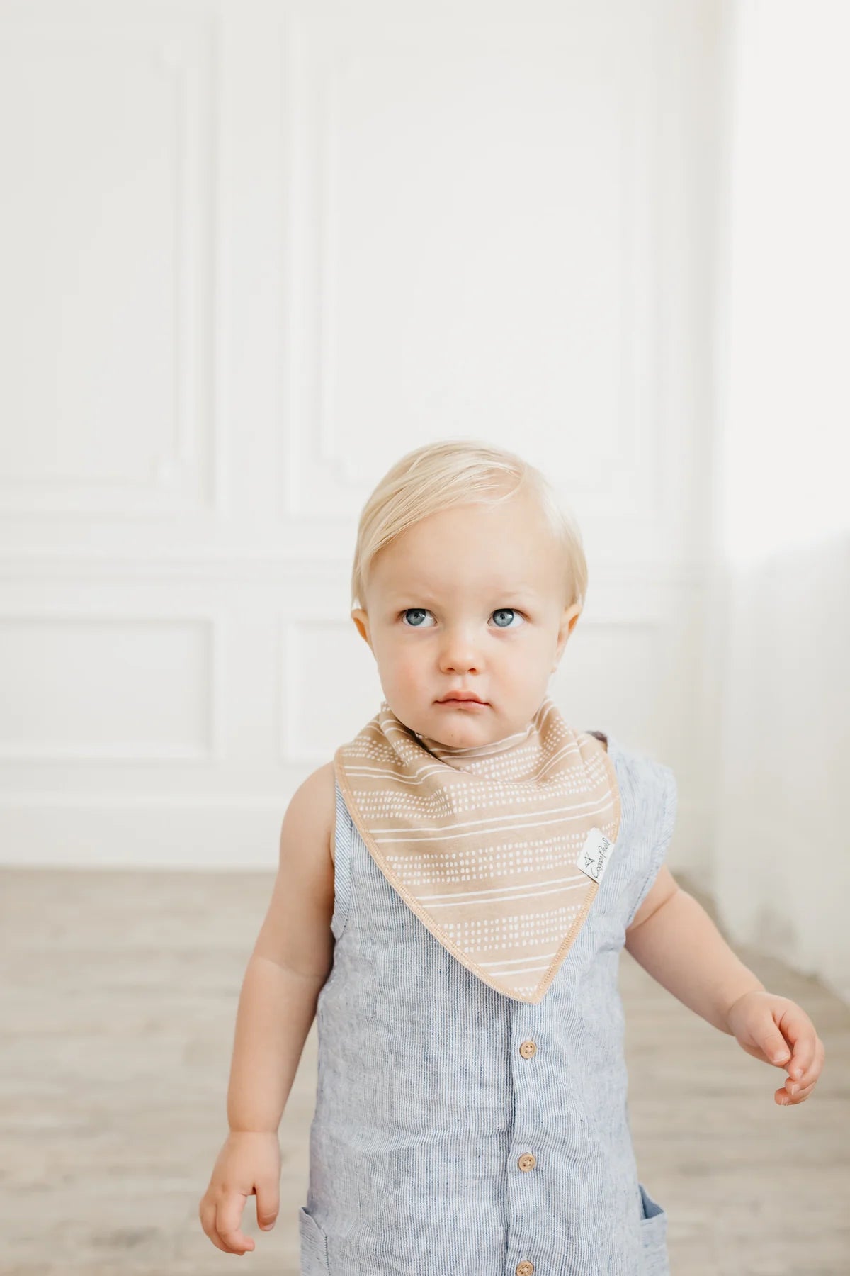 Copper Pearl Peanut
Baby Bandana Bibs