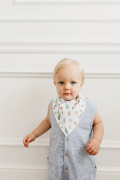 Copper Pearl Peanut
Baby Bandana Bibs