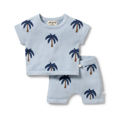 Little Palm Organic Knitted Set