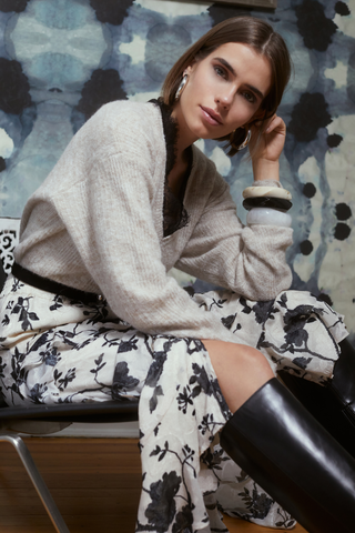 Hepburn Sweater Oatmeal