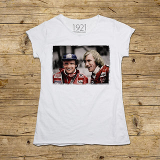 Lauda & Hunt 1976 Formula 1 Rivalry T-Shirt