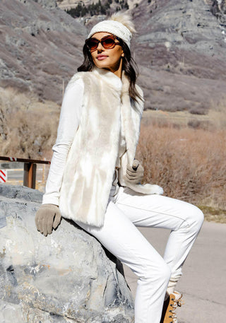 Winter Rabbit Hook Vest