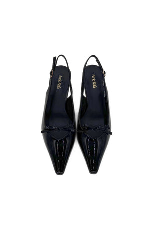 Georgia Pointy Toe Bow Heels
