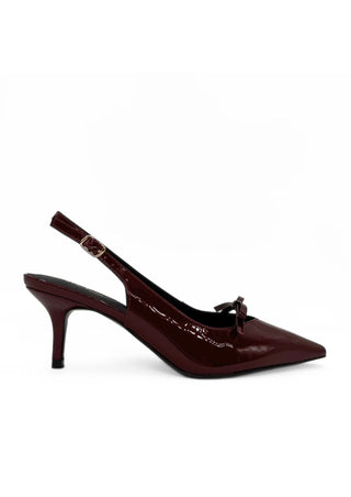 Georgia Pointy Toe Bow Heels