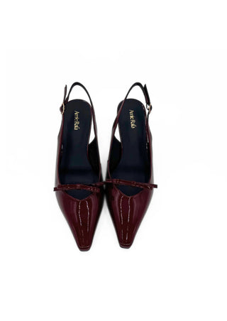 Georgia Pointy Toe Bow Heels