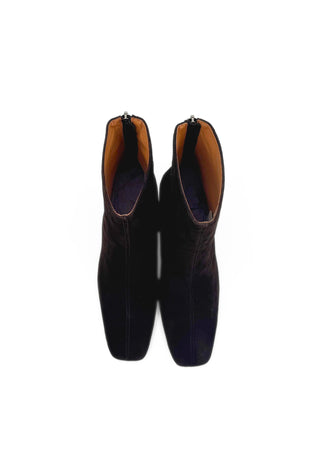 Harlow Suede Brown Bootie