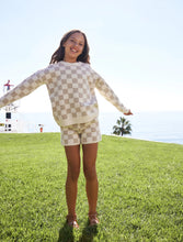 Load image into Gallery viewer, Youth CozyChic® Cotton Checkered Pullover