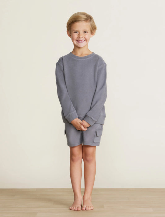 Barefoot Dreams Malibu Collection® Toddler Brushed Fleece Pullover