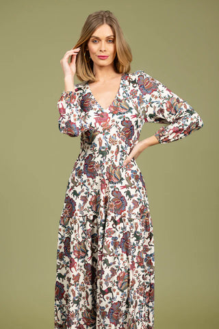 LA Woodland Flora Dress