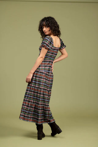 Heidi Dress Stockholm Plaid